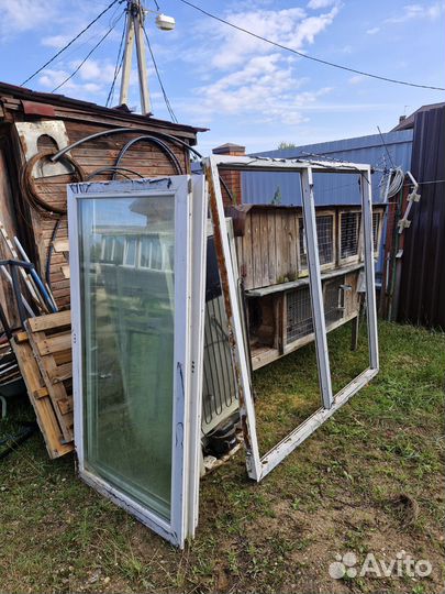 Окна пластиковые пвх бу