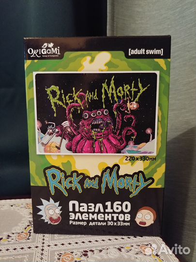 Пазлы Рик и Морти