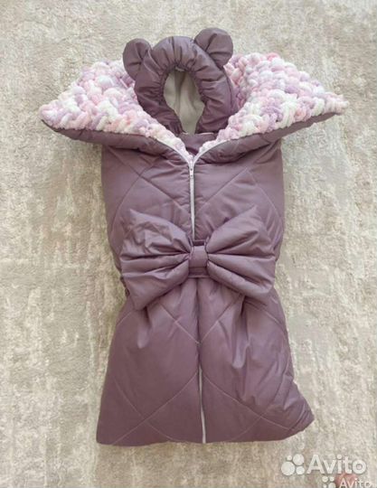 Комбинезон, комплект на выписку зима