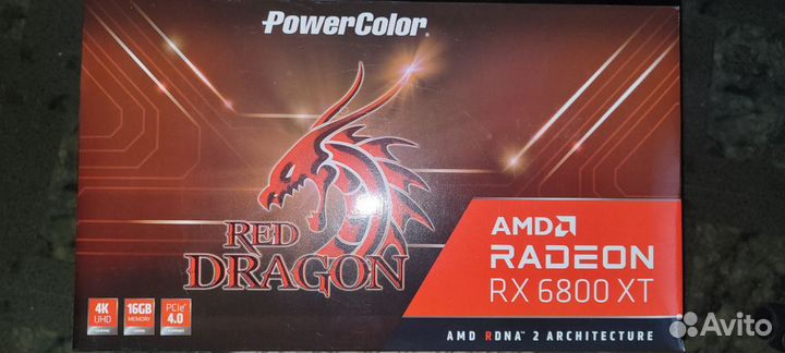 PowerColor Radeon RX 6800 XT Red Dragon 16GB