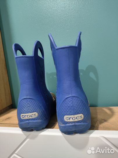 Детские резиновые сапоги crocs с8 24 размер