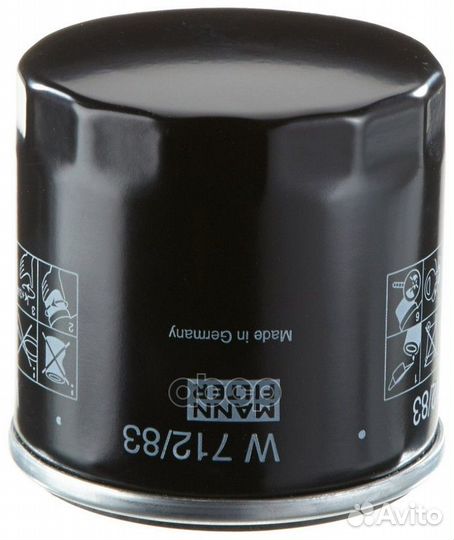 Фильтр масляный Toyota/Mann/ W71283 mann-filter