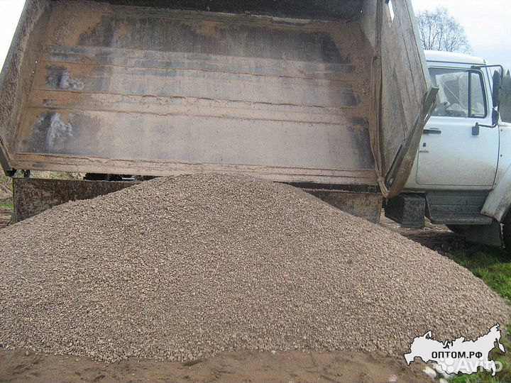 Щебень Песок Отсев Окол гпс Галька Мура доставка