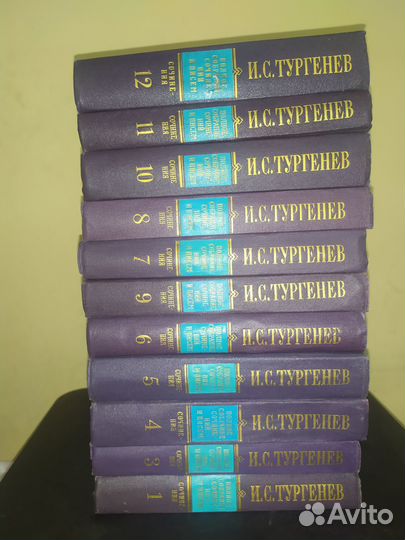 Тургенев И.С.Полное собрание сочинений за 650