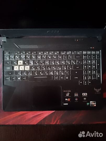 Игровой ноутбук asus gaming fx505dt