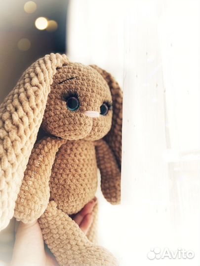 Игрушка заяц ручная работа