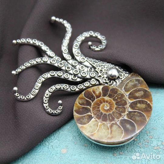 Брошь подвеска кулон