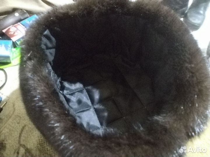 Мужская зимняя меховая шапка