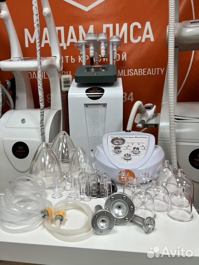 Аппарат Вакуумно-роликовый, баночный массаж