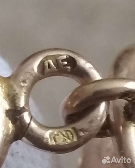 Уникальное старинное украшение, золотой женский бр