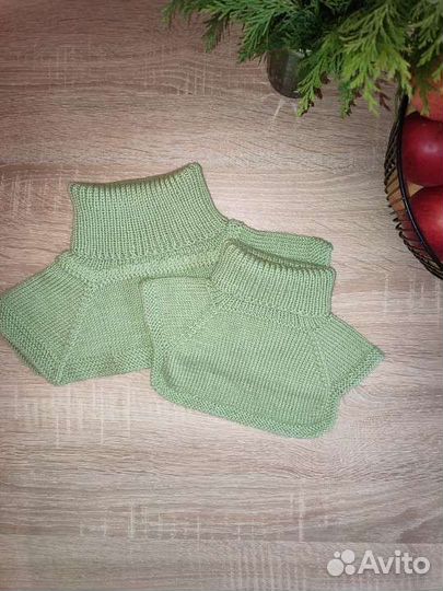 Манишка, шарф, шапка, варежки