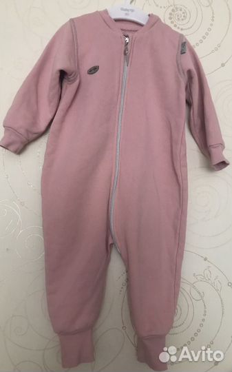 Комбинезон утепленный с начесом 86