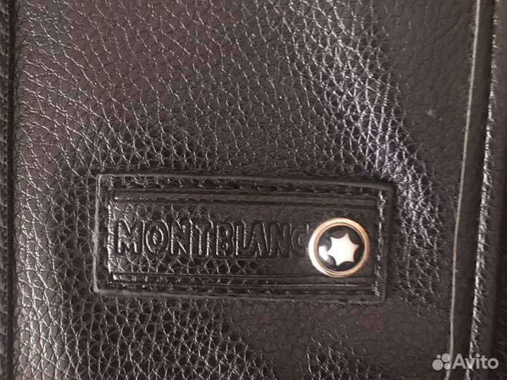 Мужская кожаная сумка через плечо бу