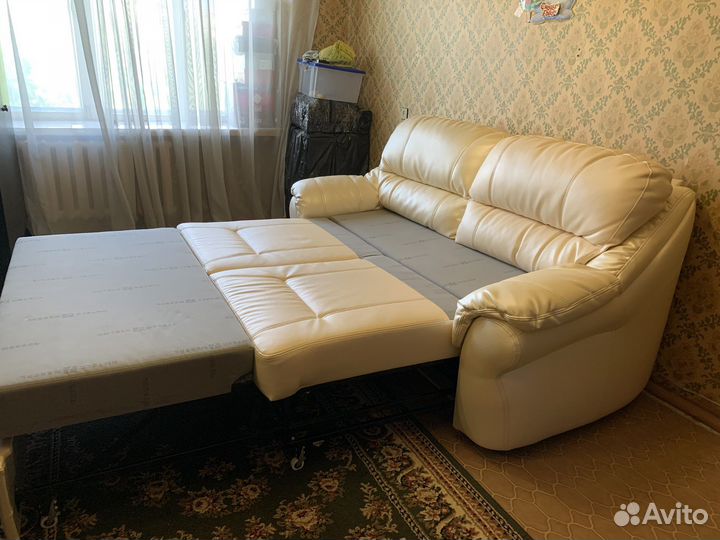 Диван раскладной экокожа(арпатек)