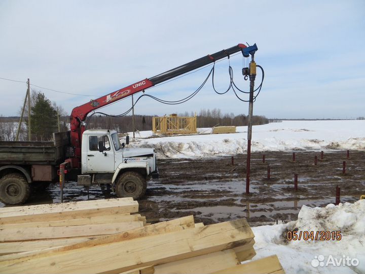 Сваи винтовые 89 диаметра