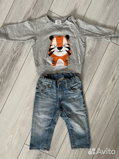 Детская одежда пакетом размер 80, 86, 92