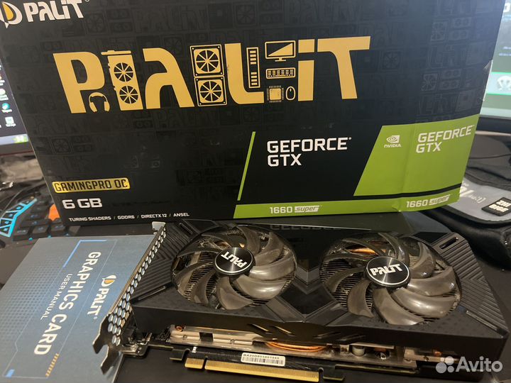 Geforce GTX 1660 super palit