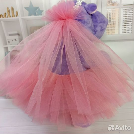 Мягкая игрушка бегемот