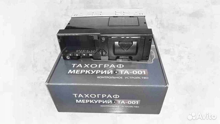 Новый цифровой тахограф Меркурий та-001, с скзи