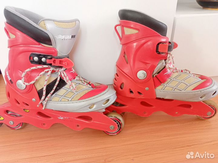 Роликовые коньки 36