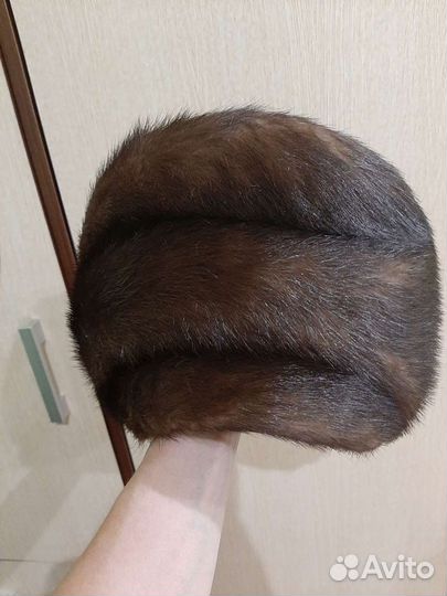 Шапка норковая женская