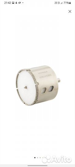 Коронка алмазная по керамике Dexter SM24P01DHS052