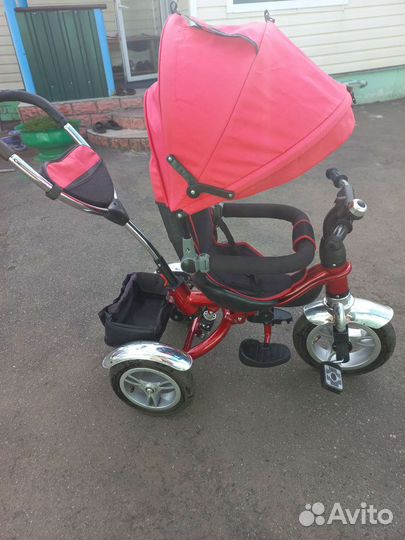 Детский велосипед с ручкой бу