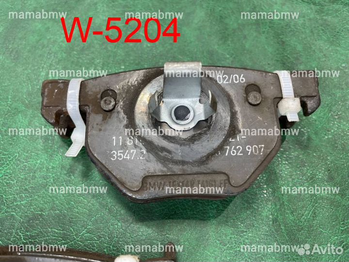 Колодки задние textar BMW E60