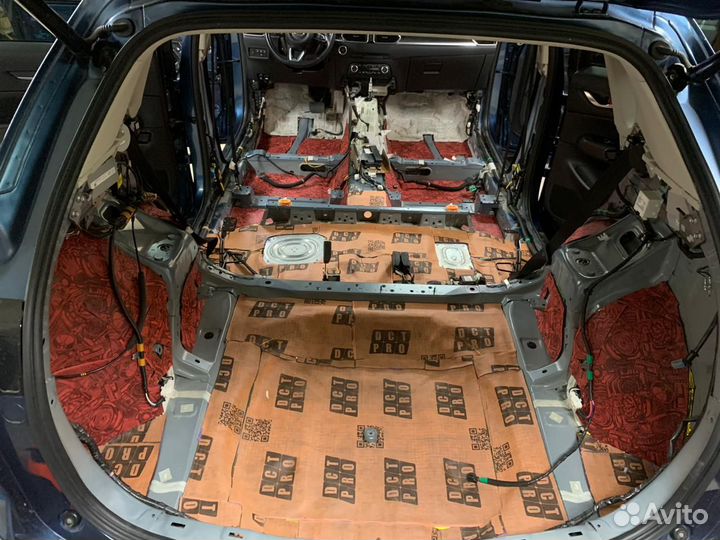 Полный комплект шумоизоляции Максимум на седан