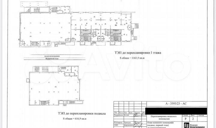Торговая площадь, 1700 м²