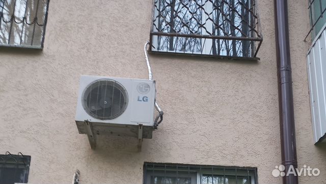 Внешний блок кондиционера lg