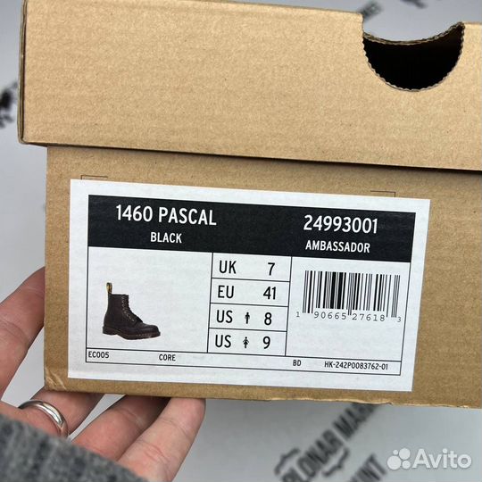 Оригинал 41 eu Dr. martens 1460 pascal