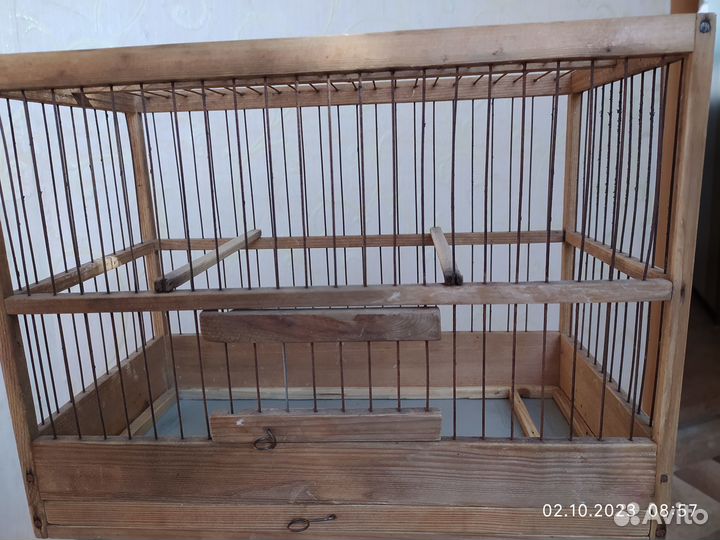 Клетки для певчих птиц ш.175мм.,дл.332мм.,в.252мм