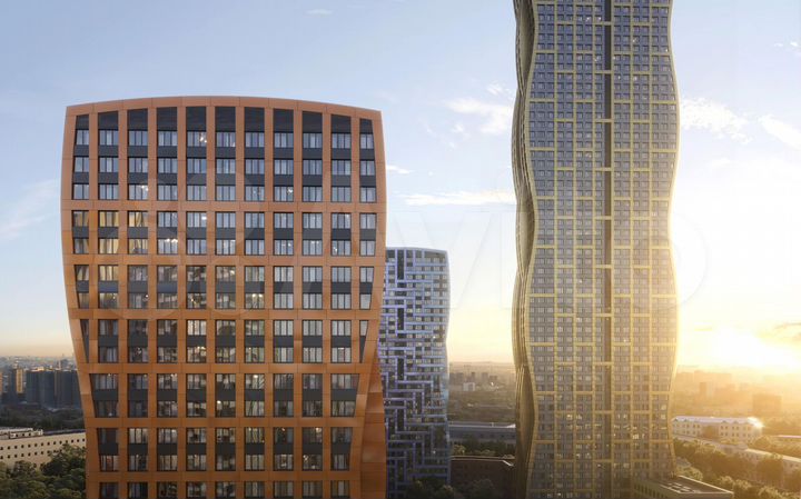 2-к. квартира, 37,4 м², 44/69 эт.