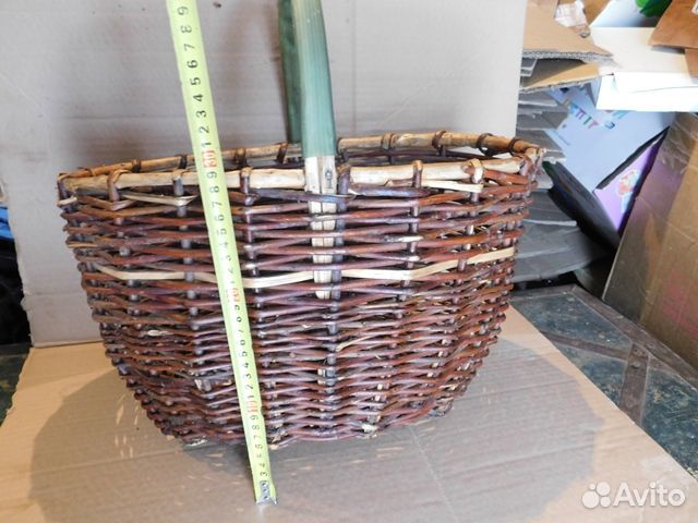 Старинная, плетеная корзина СССР,в пользование