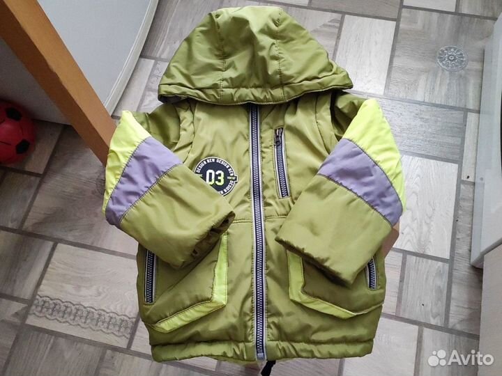 Куртка ветровка для мальчика 98
