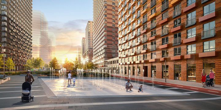 1-к. квартира, 32,7 м², 22/33 эт.