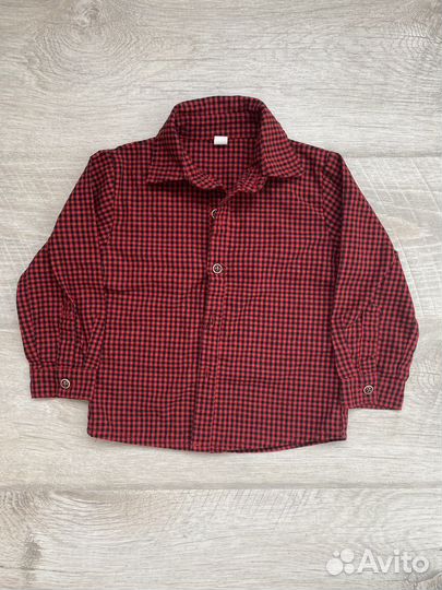 Рубашка для мальчика 90