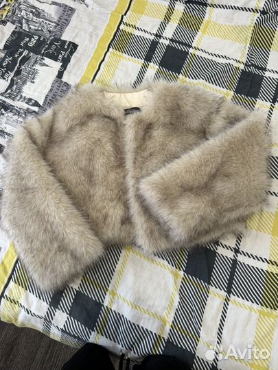 Искусственная шуба короткая