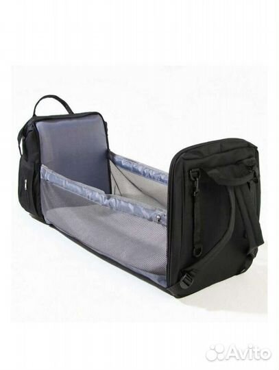 Сумка рюкзак для мамы и малыша. Дорожная кроватка