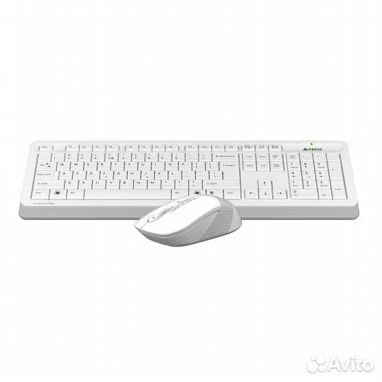 Комплект (клавиатура и мышь) A4tech FG1010 white