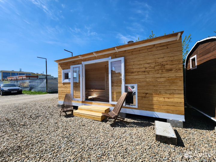 Баня бочка Парус