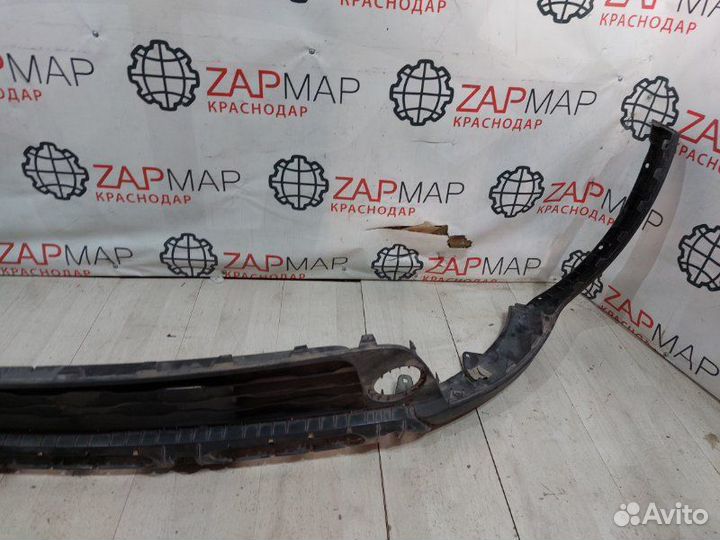 Спойлер переднего бампера Kia Rio 4 X-Line