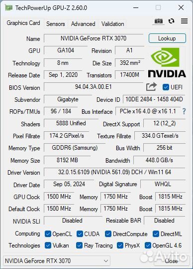 Зверь i5-12400,rtx3070,16гб,SSD-NVMe+HHD