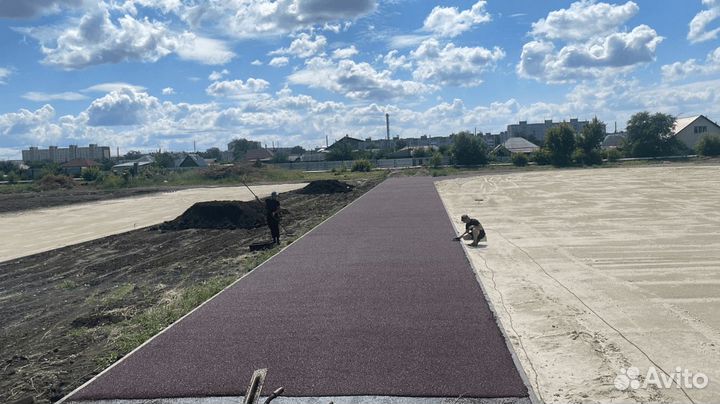 Покрытие из резиновой крошки