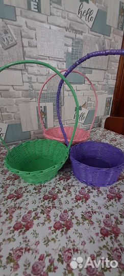 Плетеные корзинки