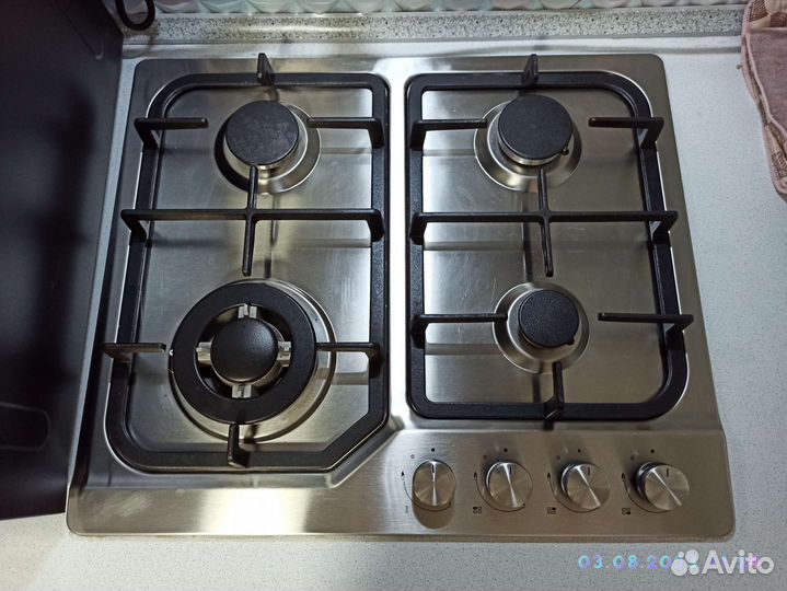Газовая варочная панель 4 конфорки