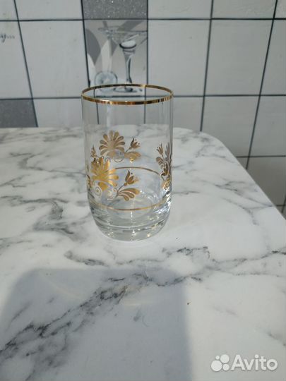 Хрустальные стаканы чехия