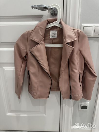 Косуха детская курка 140 кожанка