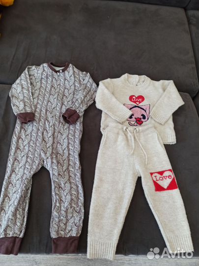 Одежда для девочки пакетом 80 86 92